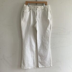 White Straight Leg 2% Spandex Coldwater Creek Jeans NWOT Jeans 14